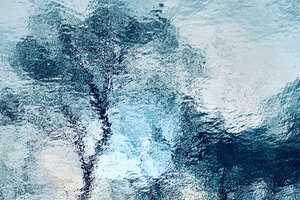 Artwork entitled 'Trestle Blue" by Kelly DuMar