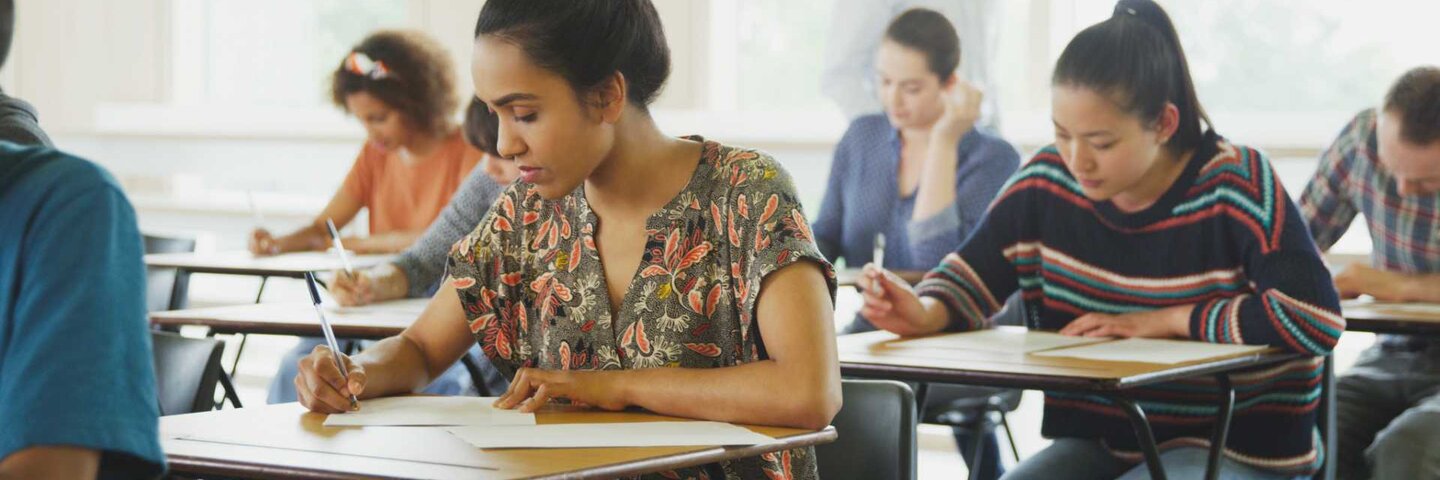 adult learners in a classroom