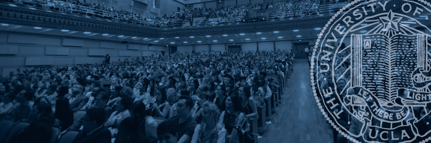 Graduation at Royce Hall