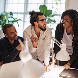 business professionals in a meeting